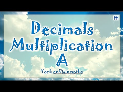 Grade 5 Decimals Multiplication A