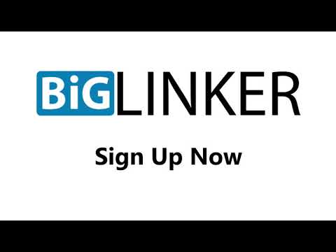How to sign up for biglinker