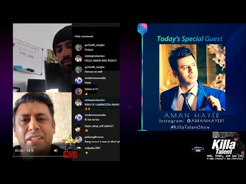 ROACH KILLA & AMAN HAYER LIVE | KILLA TALENT | STAR 9