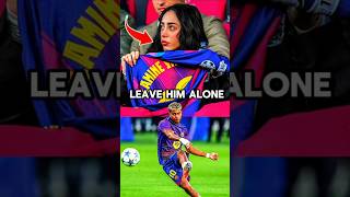 Barcelona fans are warning Nicki nicole to stay away from yamal so he can prepare for el Clasico