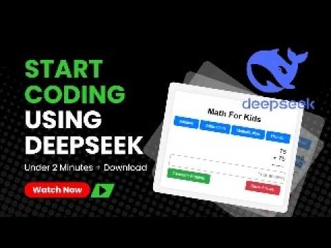 Building an App with Deepseek R1 in Under 2 Minutes!