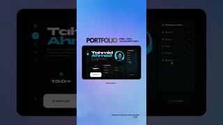 Built This Portfolio with Zero Frameworks 🤯 #coding #webdesign #shorts
