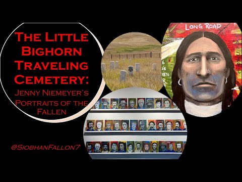 Battle of the Little Bighorn Traveling Cemetery: Faces of the Fallen by Jenny Niemeyer