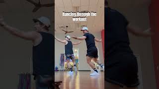 Don’t mind us dancing through our workout #wickedonshorts