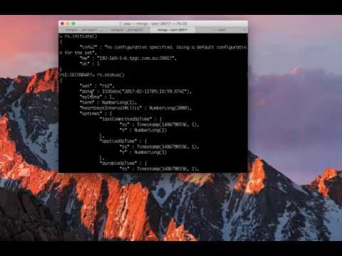 How to setup replicaset on mongodb