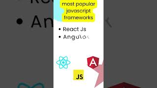 js framework | best and popular javascript framework | #js_framework | #shorts