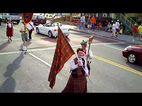 Gatlinburg Scottish Festival Parade of Clans 2010 Pt. 1