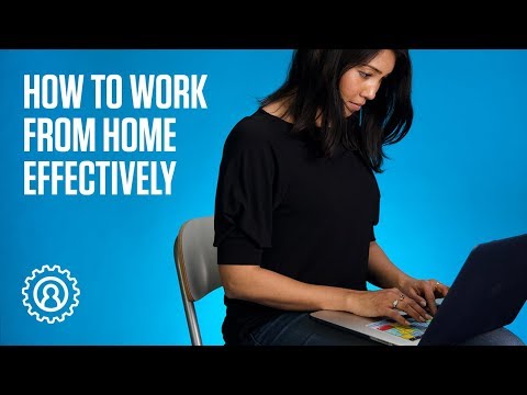 How to work-from-home effectively