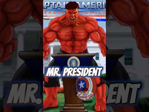 Political Undertones in Brave New World #CaptainAmerica #Marvel #HarrisonFord #RedHulk #USPresident