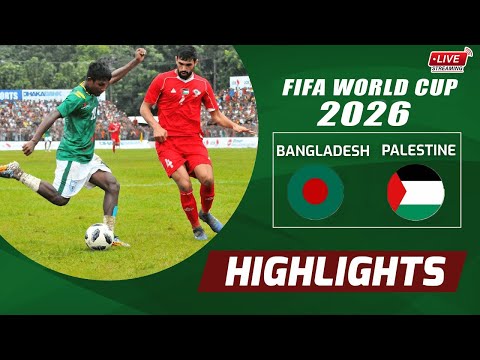 🔴Bangladesh vs Palestine LIVE  FIFA World Cup 2026 Qualifiers Asian  Match Live Now