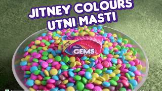Cadbury Gems 30s Jitney Colours Utni Masti Film