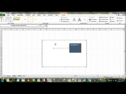 Labelling Shapes and Connectors in Excel and Visio - Flowsheeting Video 6