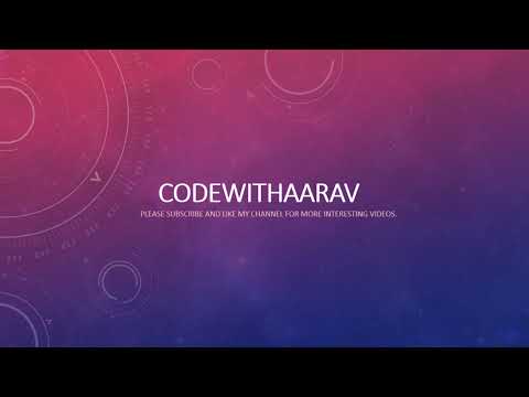 CodeWithAarav Live Stream