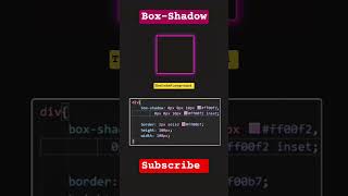 Master the CSS Box-Shadow #css #coding #shorts