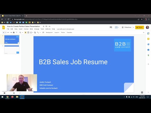 What to Put on B2B Sales Job Resume