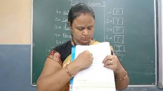 class ll c subject EVS lesson 2 (fill in book)