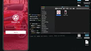 Login UI made with Flutter