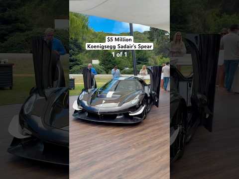 $5 Million Koenigsegg Sadair's Spear 🚀 #TheTrillionaireLife