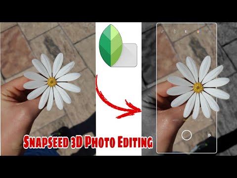 Snapseed - Tutorial 3D Frame Foto Editing