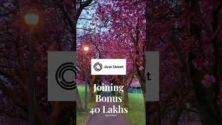 JaneStreet 4 crocre CTC 🔥🔥🔥 #janestreet #ctc #crore #iit #package #quant #trader #engineer #faang