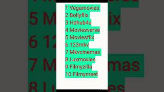top 10 movie websites  for free movie downloading| 7 and 8 are good for bollywood movies