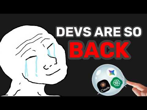 The AI Bubble Bursting Is Low Key Good For Devs