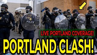 Portland Protesters Attack Federal Agents - LIVE Portland Coverage!