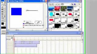 interactive button and project