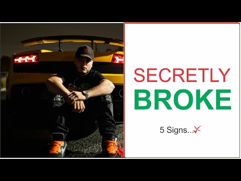 5 Signs Someone Is Secretly Broke | How To Build Real Wealth