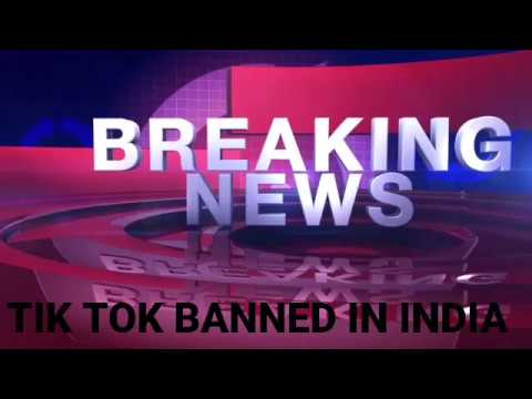 BREAKING NEWS UPDATE TIK TOK BANNED AND 59 CHINESE APP DELETED LIVE UPDATE #tik_tok_banned
