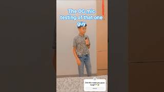 #The mic testing chaos #comedy #funny