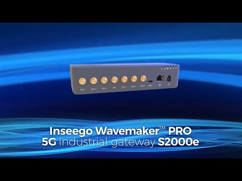 Inseego Wavemaker™ PRO 5G industrial gateway S2000e - video