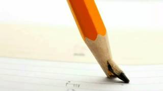 Breaking pencil tip - SOUND EFFECT -