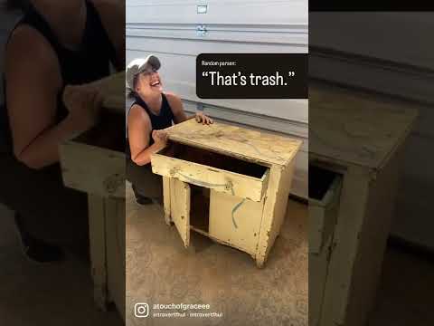 “That’s Trash” dresser Transformation!