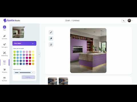AI changes color in seconds.