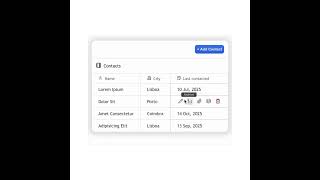 Datatables using html css & nextjs.