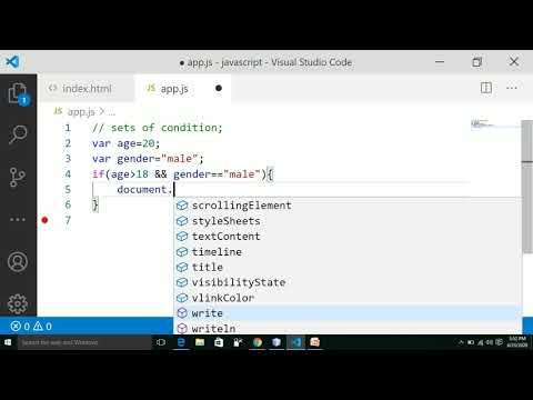 Core JavaScript Tutorial-9 || Sets of Condition in JavaScript(Hindi) || if statement || for Beginner