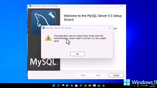 MySQL Installer Requires Visual Studio 2019 x64 Redistributable | How to Fix This Error (2026)