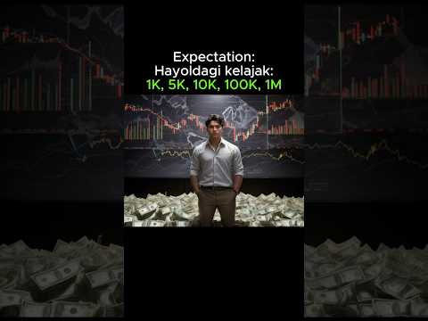 Trading in Real. Trader vs Market #trading