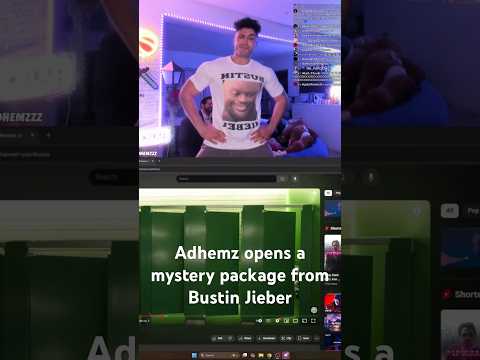 Adhemz opens a mystery package from Bustin Jieber! You won’t believe what’s inside