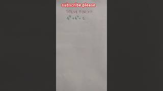 Exponential Equation | #shortmaths #shortvideo #shorts #short #viralmaths #maths #math #matholympaid
