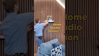 Recording in my home studio. #behindthescenes #audioengineering #homestudio