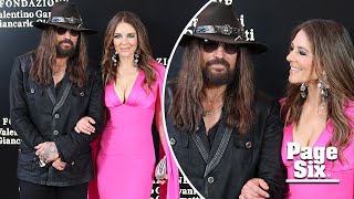 Billy Ray Cyrus gushes over Elizabeth Hurley after making red carpet debut: 'Beautiful girlfriend'
