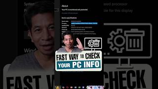 Shortcut to Instantly See Your PC Info! 💻 #QuickTechTip #ShopeeTagToWin