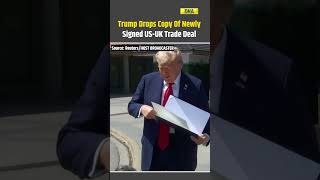 Trump Drops Newly Signed Trade Deal With The UK #donaldtrump #usnews #news #latestnews #worldnews