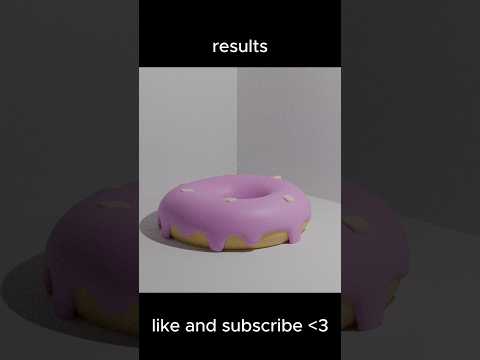 donuts! #3d #blender #fy #fyp #viralvideo #videos #shorts #viralshorts #viralshort #3dmodeling