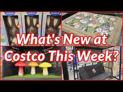 What's New at Costco This Week - Patio Furniture, Grills, Outdoor Decor, Beauty Healthy Finds (2/22)