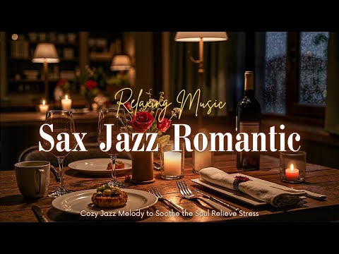 Sweet and Romantic Saxophone Jazz with Cozy Jazz Melody to Soothe the Soul and Relieve Stress