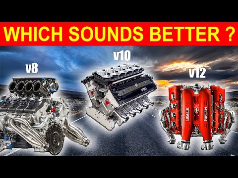 V8 vs. V10 vs. V12: Which Supercar Engine Sounds Best?