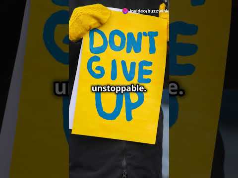 "Keep Pushing: Never Give Up on Your Dreams 💪✨"